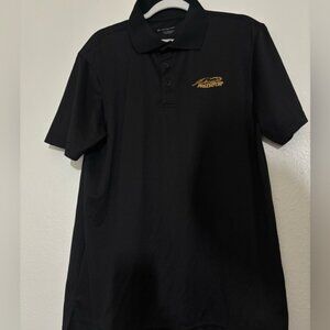 New Black Predator Polo Shirt for Men